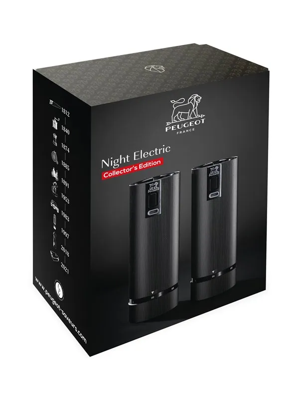 Peugeot MP+MS Z 15cm electric duo line set matt black