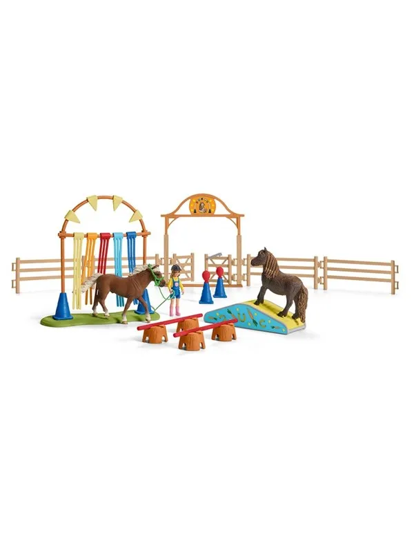 Schleich Ponni agility-trening