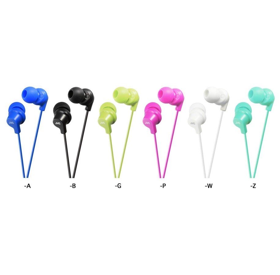 JVC Gumy In Ear Headphones - White