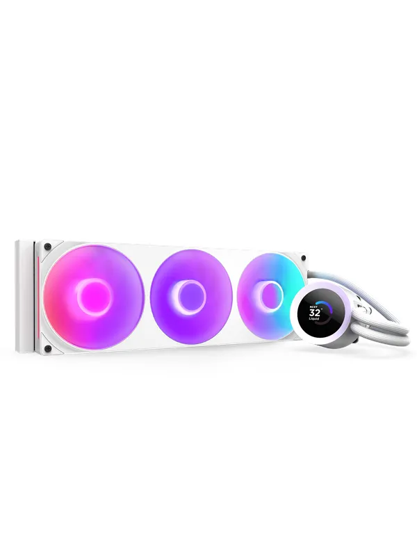 NZXT Kraken Plus 360 RGB White - CPU Vannkjøling