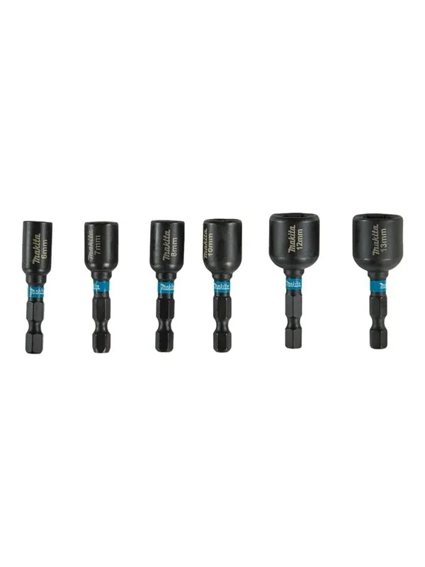 Makita E-15768 Impact Black Impact Socket Bit Set 6 Pieces