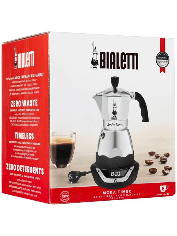 Bialetti Moka Timer 6 cups