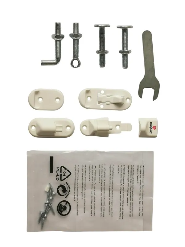 BabyDan Fittings for No Trip metal/Saga safety gate.