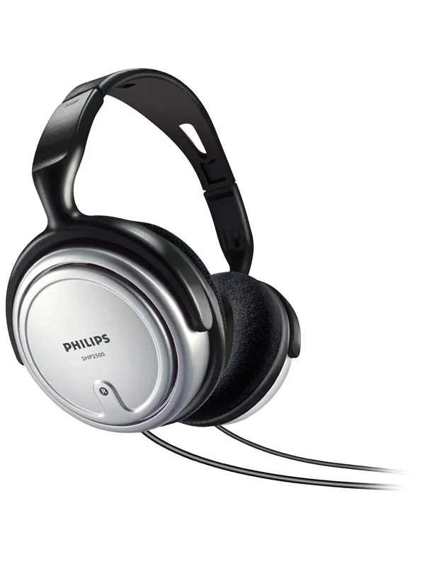 Philips SHP2500 - HiFi Headset - Svart & Sølv