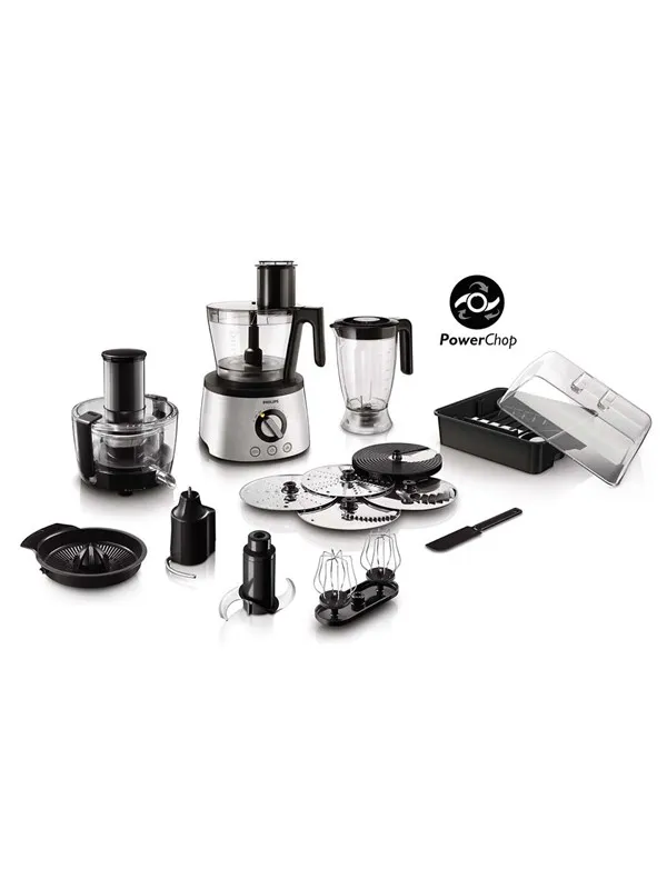 Philips Foodprosessor Avance Collection HR7778 Compact 2 in 1 setup - køkkenmaskine