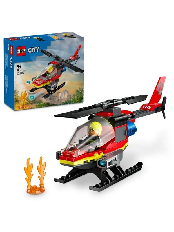 LEGO City 60411 Brannhelikopter