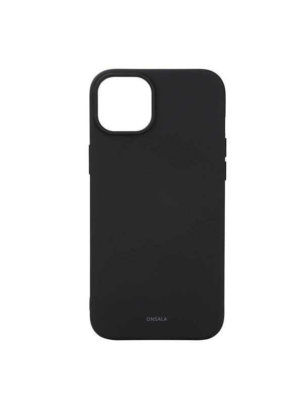 ONSALA Phone Case with Silicone Feel MagSeries Black - iPhone 15 Plus
