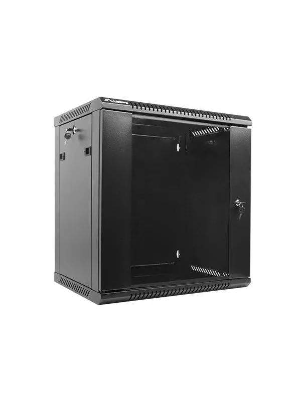 Lanberg WF01-6412-10B - 12U - Wall-Mount Rack Cabinet