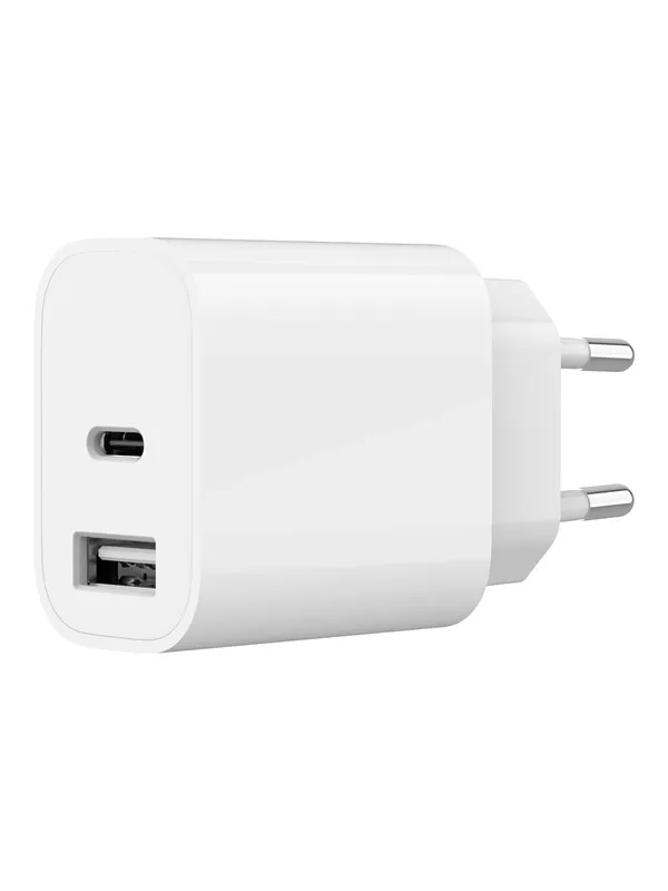 Gembird Universal USB charger 2.4A 2-port - White