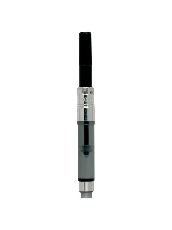 Parker Deluxe Fountain Pen Ink Piston Converter | Chrome Trim