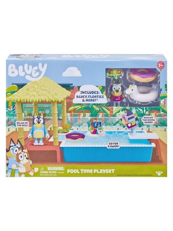 Bluey Pool time playset