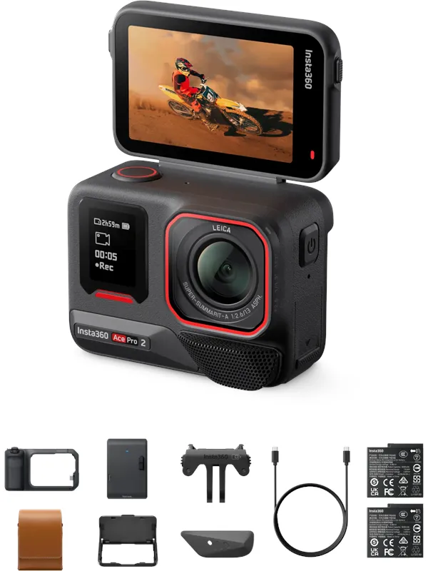 Insta360 Ace Pro 2 Flash Print Bundle