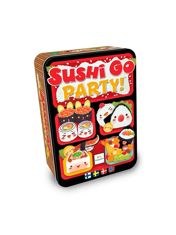 Lautapelit Sushi Go Party! (Nordic)