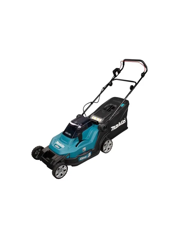 Makita Batteri-gressklipper Cordless Lawnmower DLM432PT2 with 2 x 18V 5.0Ah Battery and Charger