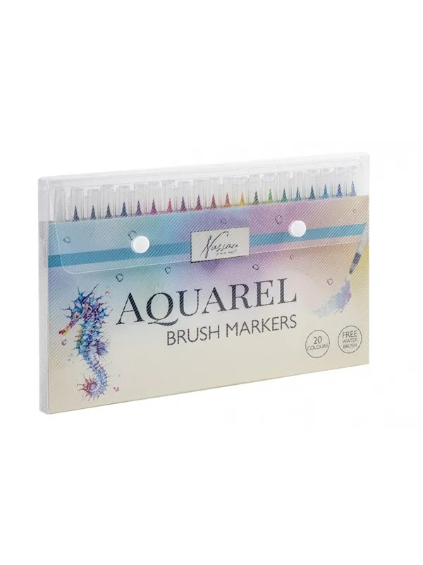 Nassau Watercolor brush tips 20 + brush