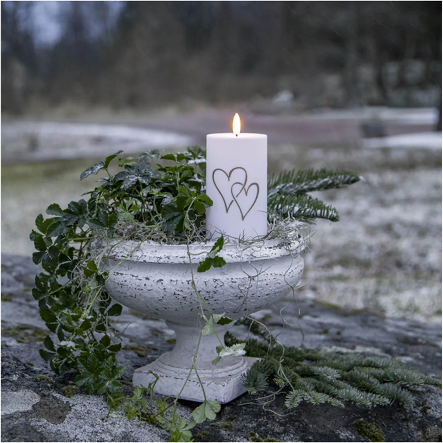 Star Trading LED Ljus Flamme Heart 061-76