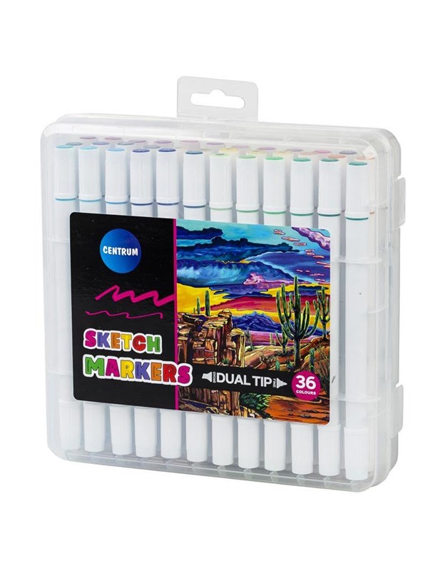 CENTRUM TWIN MARKERS 36 pcs. case