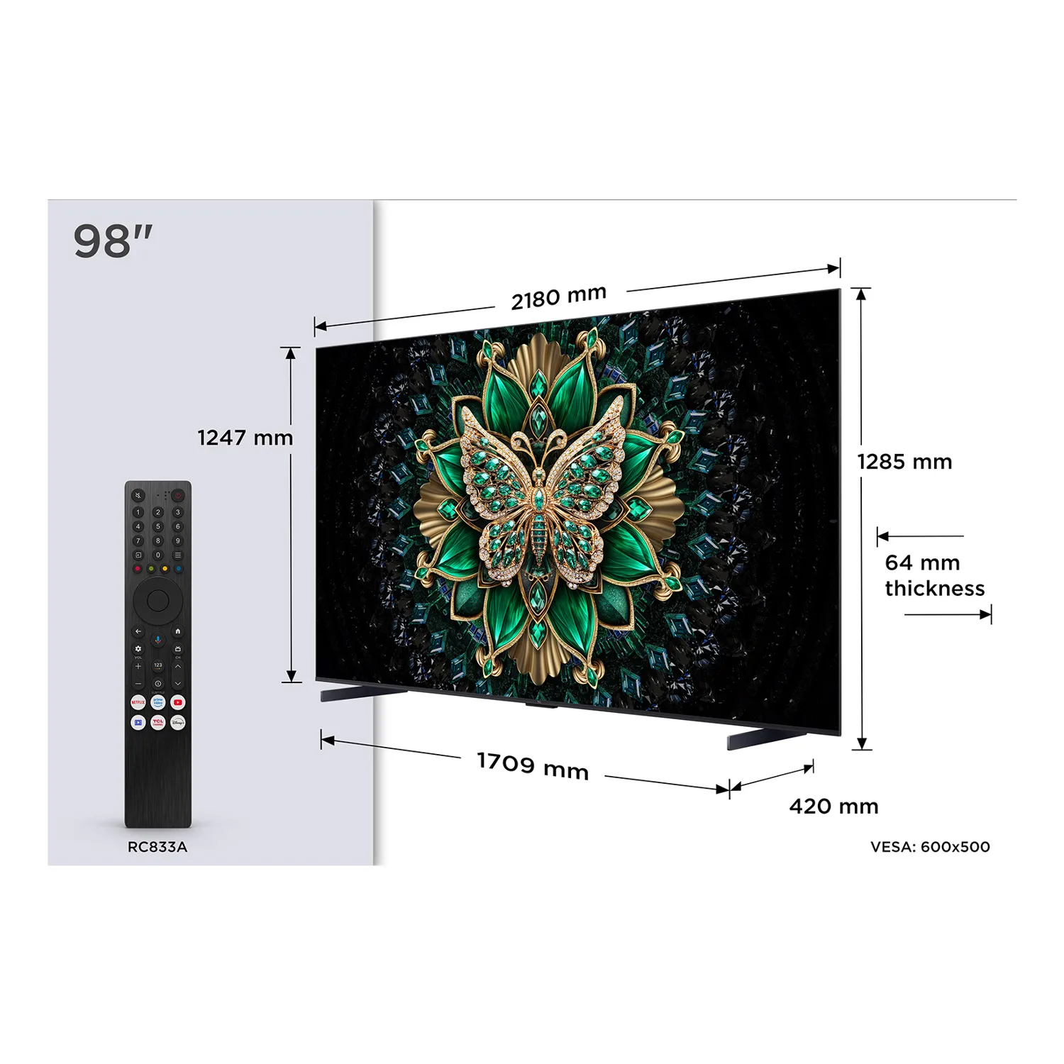 TCL 98" - 98C6K