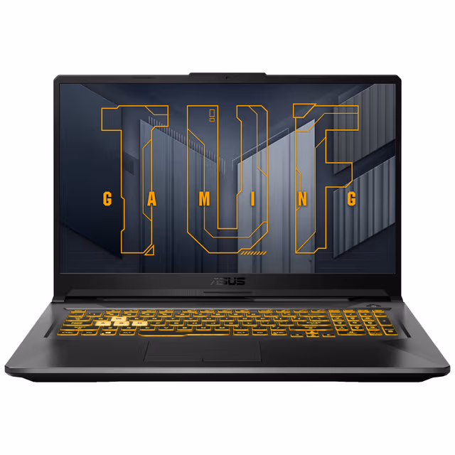 Asus TUF Gaming A17 FA706QR 17,3" bærbar gaming-PC (grå)
