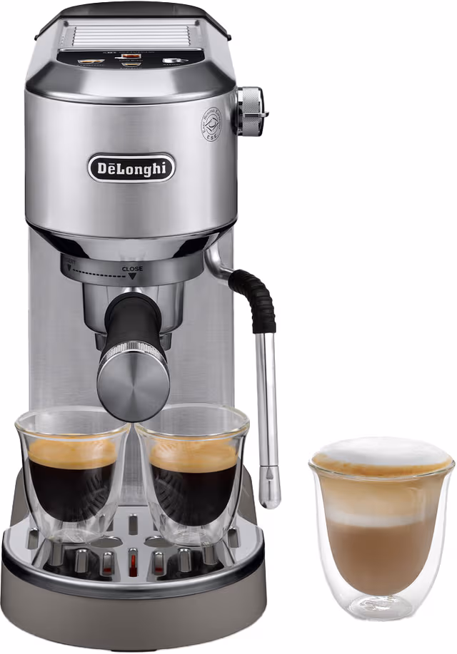 DeLonghi Dedica kaffemaskin EC890.M (sølv)