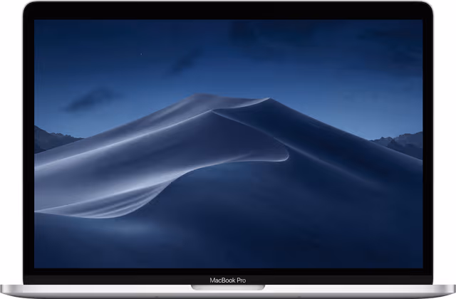 MacBook Pro 13 med Touch Bar 2019 (sølv)