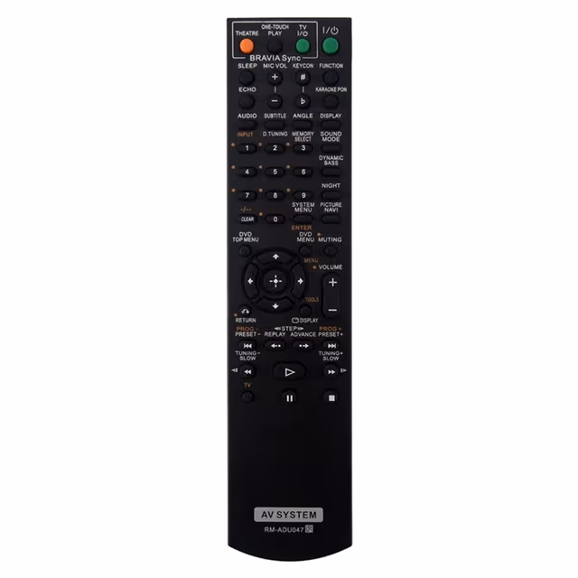 Fjernkontroll erstatning M-ADU047 for Sony-forsterker