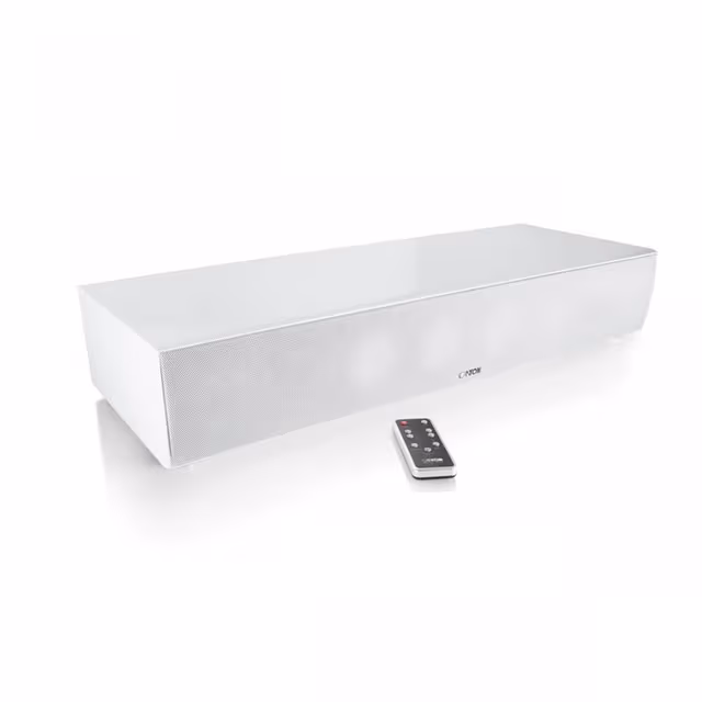 Canton høyttaler DM 90.3 hvit matt. Aktivt system med Bluetooth aptX.