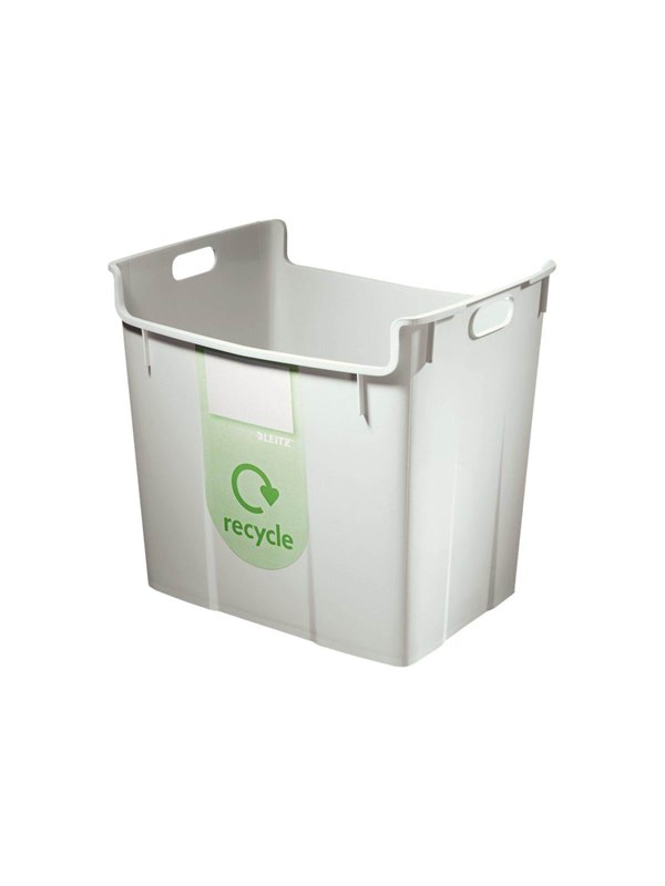 Leitz Papirkurv  Basko 40 liter Grå