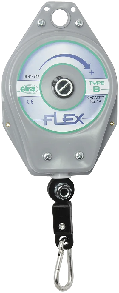 Flex B balanseblokk 1,0 - 2,0 kg wire 2,3 mtr.
