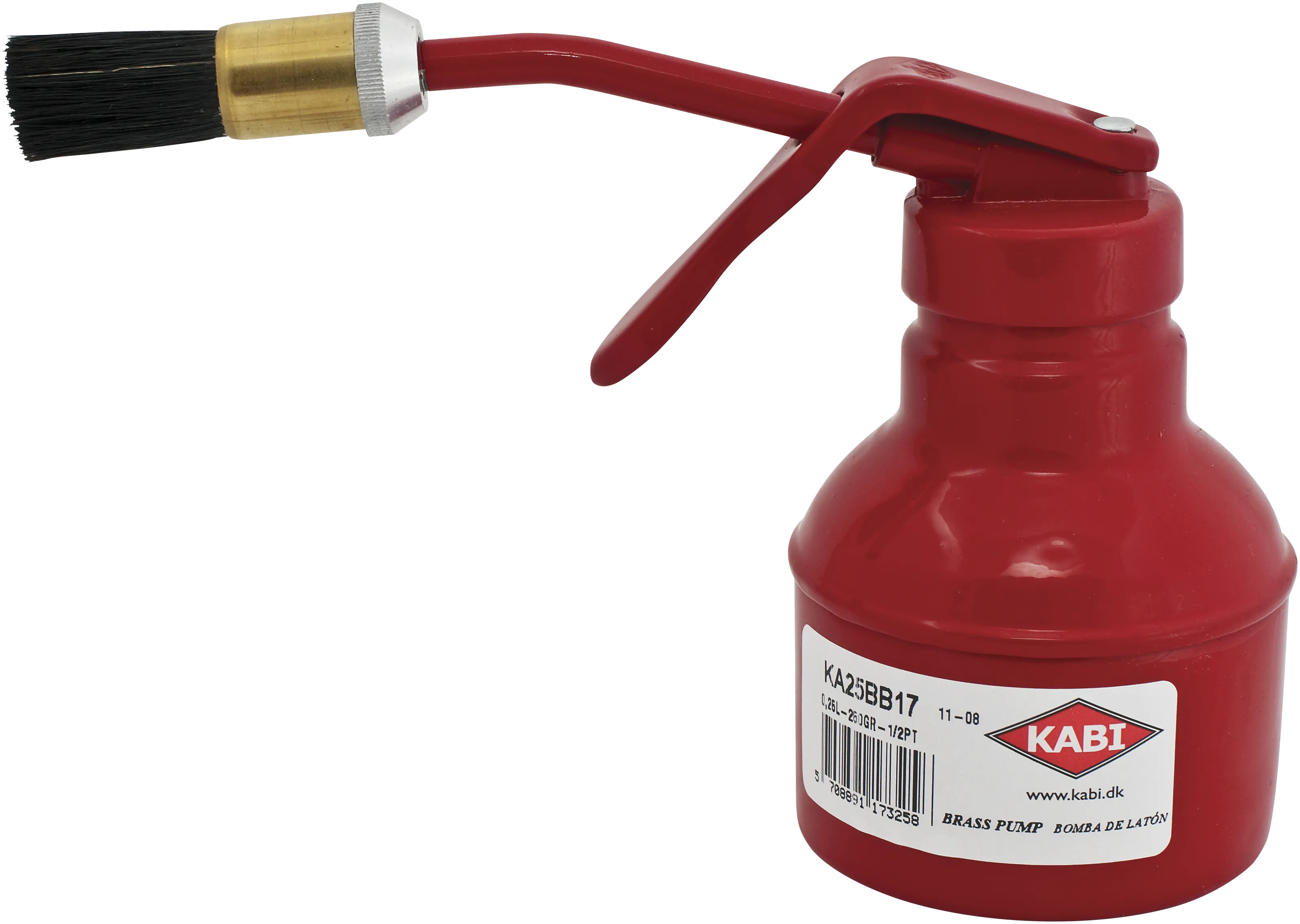 Gluemaster bukket rør pensel 17 mm