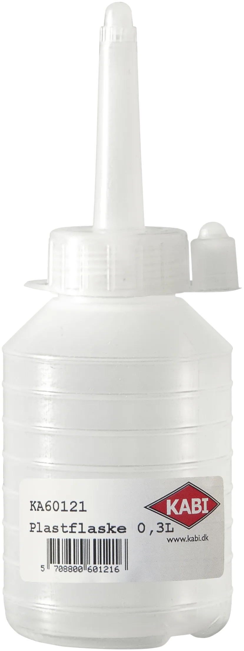 Plastflaske m/plasttud 0,3 L