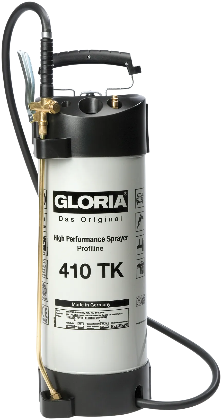 Gloria trykksprøyte Profline 410TK 10 ltr