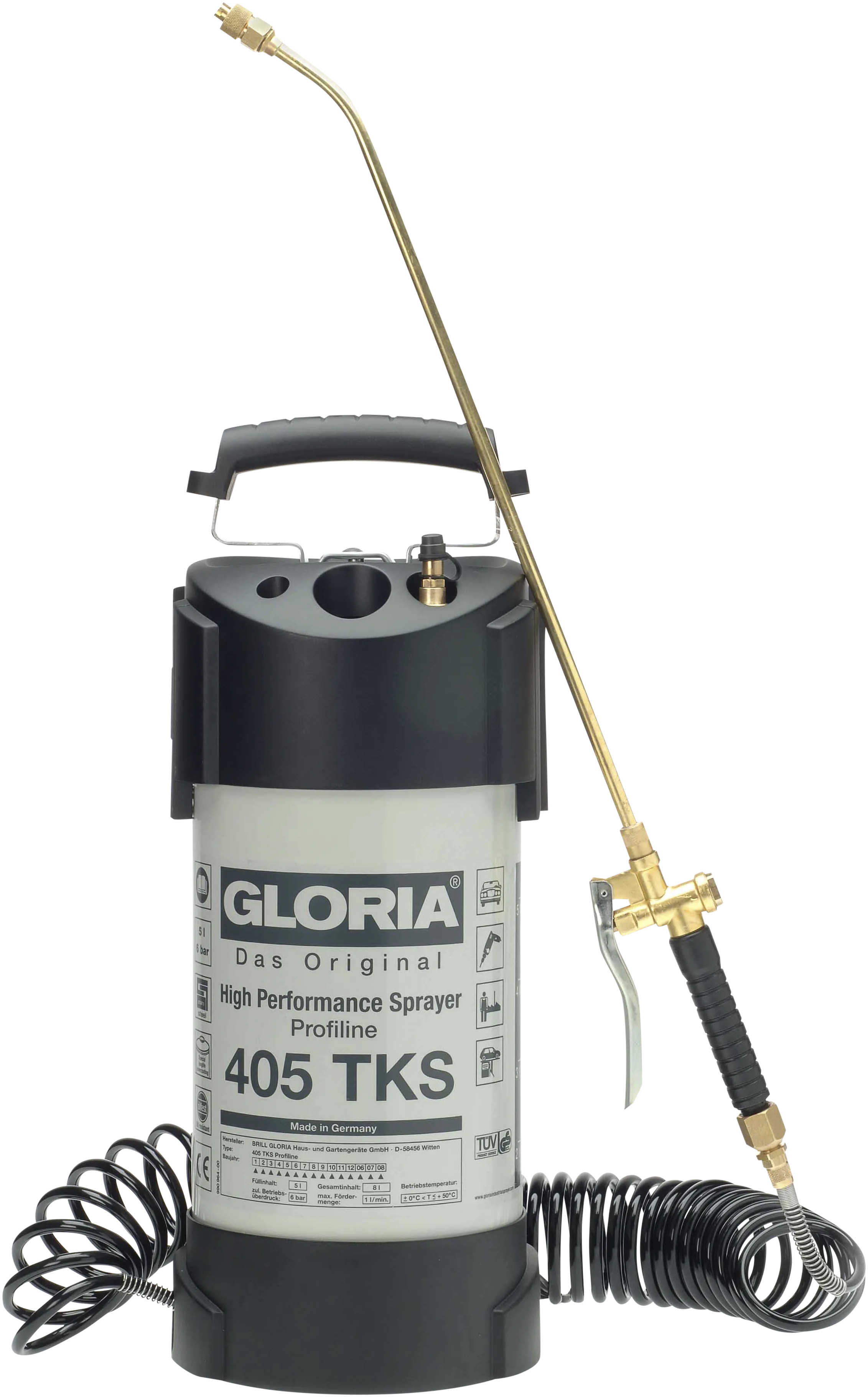 Gloria høytrykkssprøyte Profline 405TKS 5 ltr