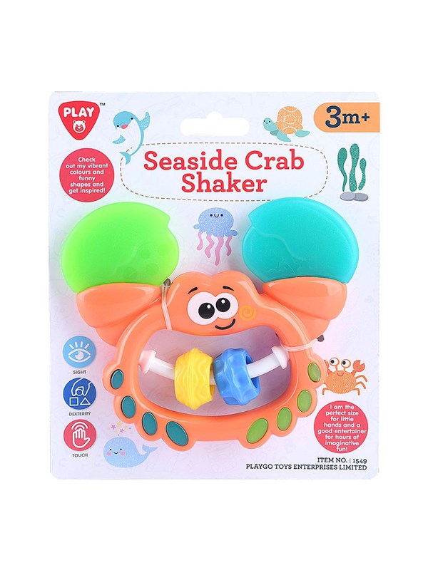 PLAY - Crab Rattle Orange