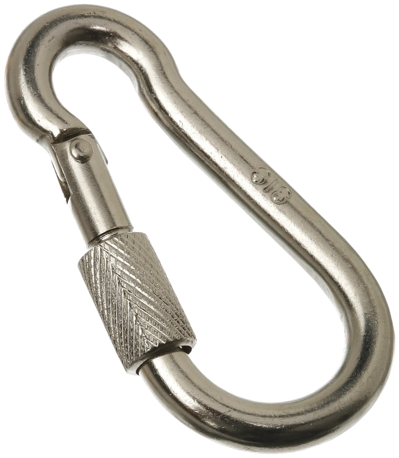 Karabinkrok med lås A4 10×100mm