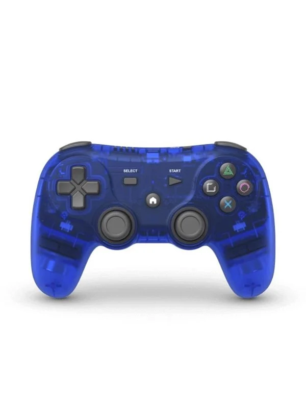 Retro Fighters Defender Pro BT - Blue - Wireless Controller - Sony PlayStation 2