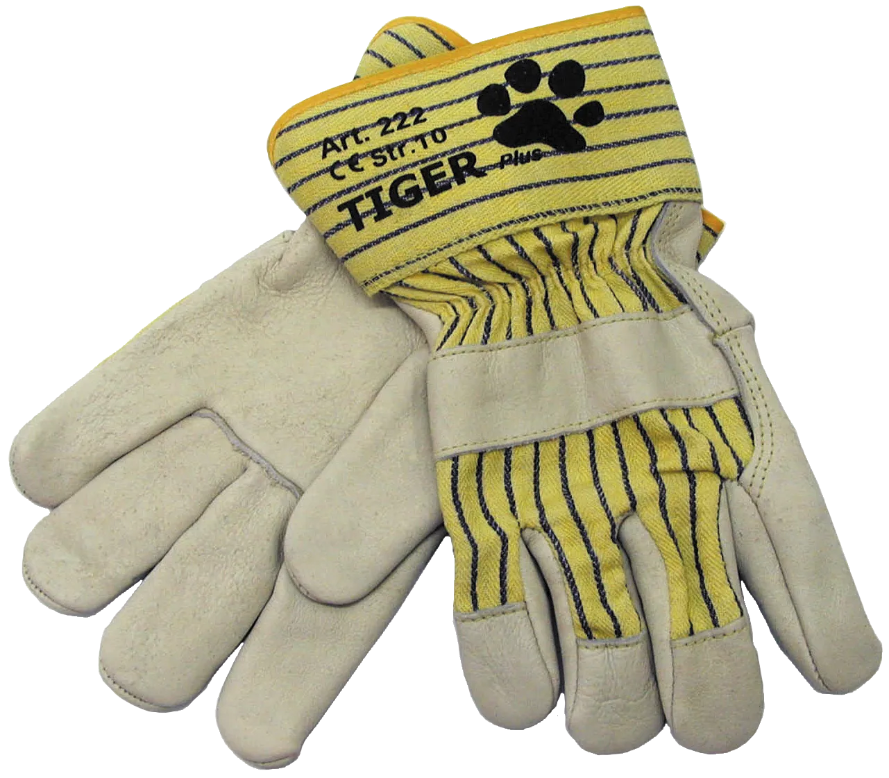 Tiger Plus oksehudshansker 222-10