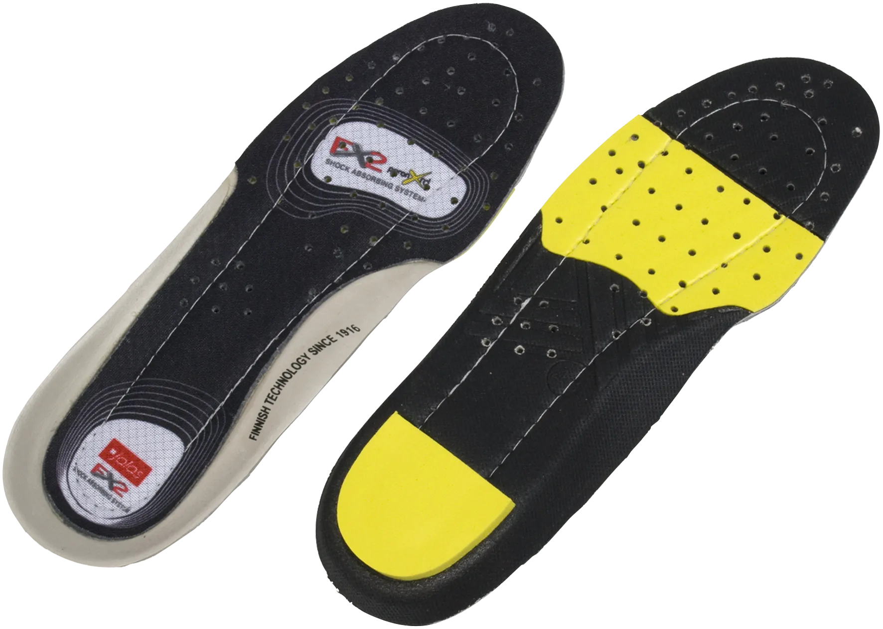 Jalas FX2 Supreme innleggssåle sort/grå 8202-46