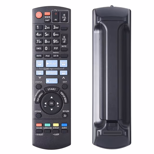 Fjern kontroll utskiftning for N2QAKB000090 for Panasonic Audio Player