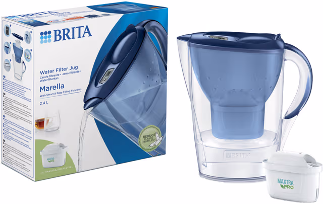 Brita Marella vannmålekanne 1051119 (blå)