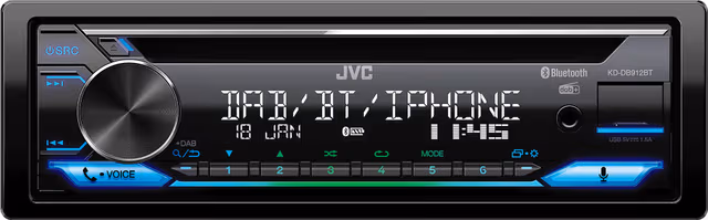 JVC KD-DB912BT bilstereo