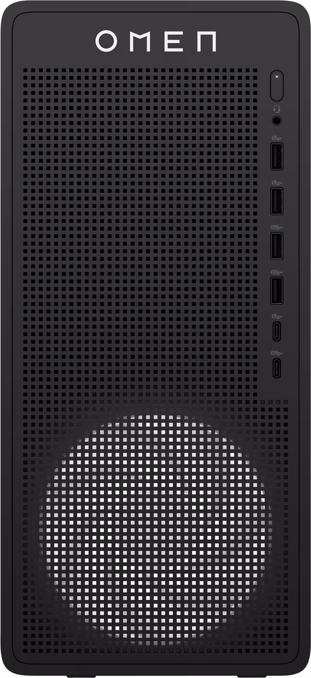HP OMEN 16L i5-14400F/16/512/RTX5060 stasjonær gaming PC