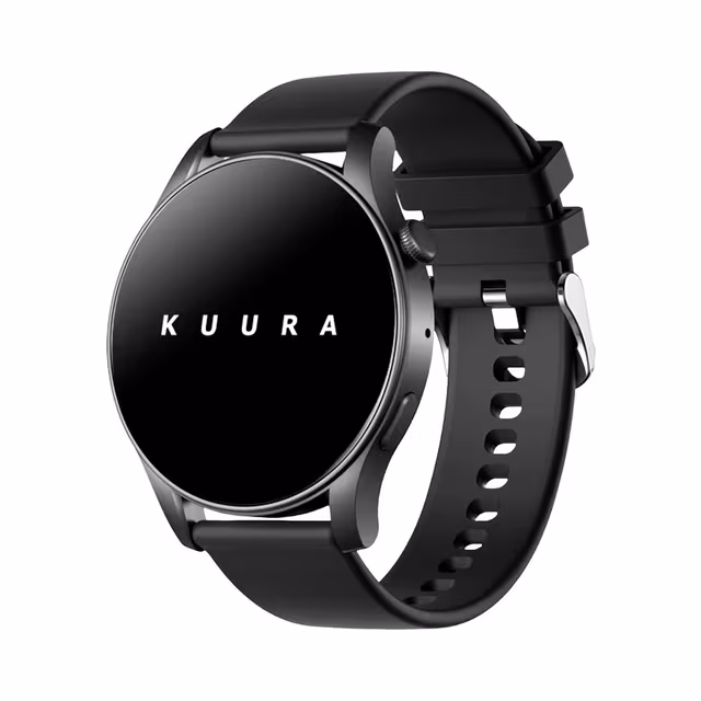 Kuura Smartklokke Sport S1 V3, Svart