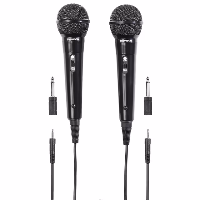 Thomson M135D dynamisk mikrofon (2 stk)