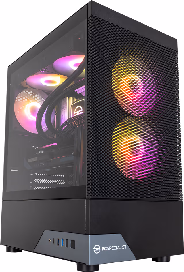 PCSpecialist Prime 10 R7-7X3D/16/1TB/9070XT stasjonær gaming-PC