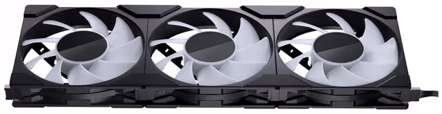 Phanteks M25 Gen2 DRGB 140mm PWM vifte (sort/3-pakning)