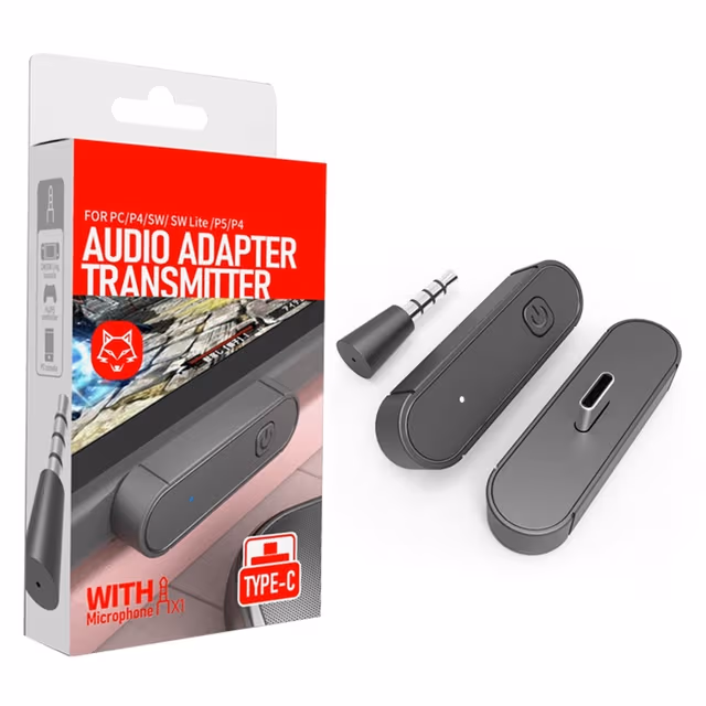Kompatibel med Nintendo Switch Lite PS4 PS5 Spillkonsoll Bluetooth - mottakersender