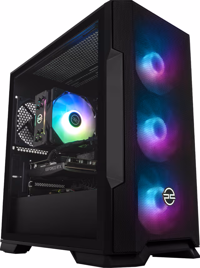 PCSpecialist Core 220 i5-12F/16/1024/4060 stasjonær gaming-PC