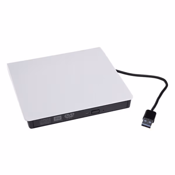 Ekstern USB 3.0 DVD-brenner - kompakt og plug-and-play