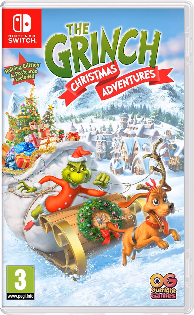 The Grinch: Christmas Adventures - Holiday Edition (Switch)